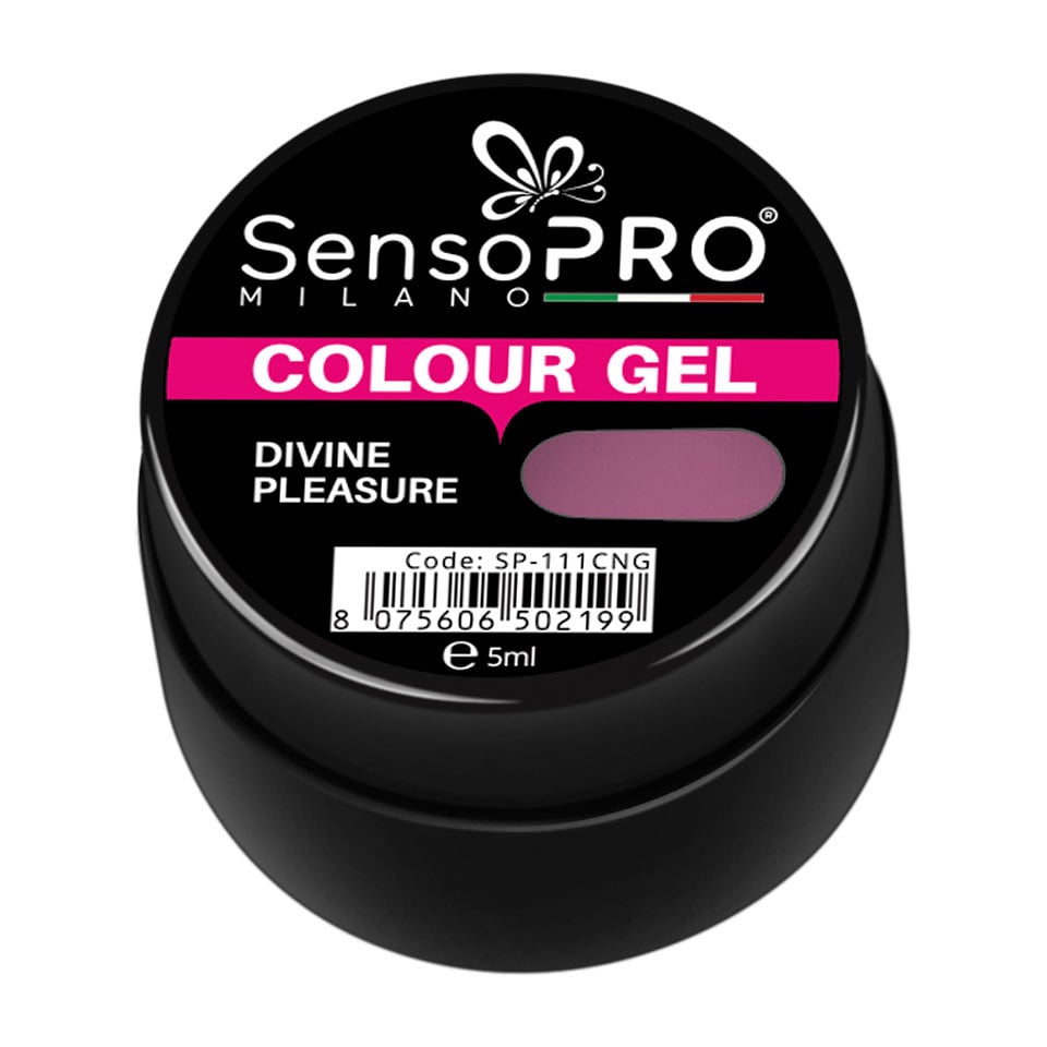 Gel UV Colorat Divine Pleasure 5ml, SensoPRO Milano - 1 | YEO