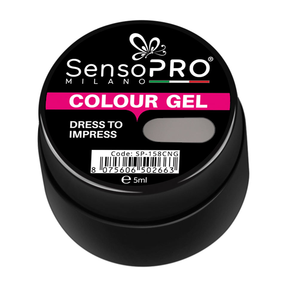 Gel UV Colorat Dress To Impress 5ml, SensoPRO Milano - 1 | YEO