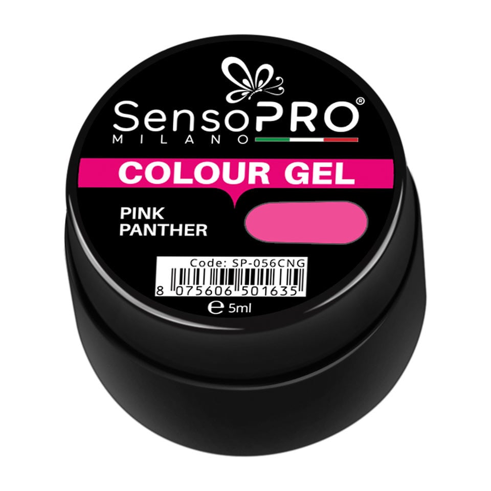 Gel UV Colorat Pink Panther 5ml, SensoPRO Milano - 1 | YEO