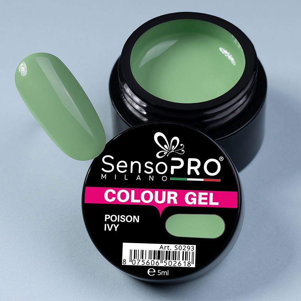 Gel UV Colorat Poison Ivy 5ml, SensoPRO Milano - 3 | YEO