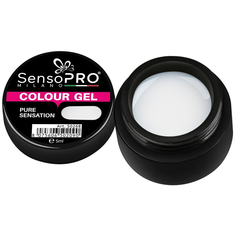 Gel UV Colorat Pure Sensation, SensoPRO Milano