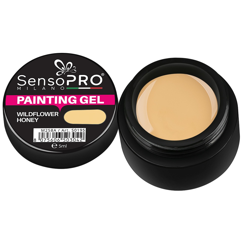 Gel UV Pictura Unghii Wildflower Honey 5ml, SensoPRO Milano - 1 | YEO