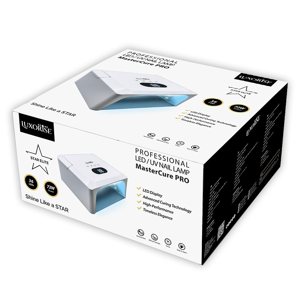 Lampa Unghii Profesionala UV / LED 72W MasterCure PRO - LUXORISE - 1 | YEO