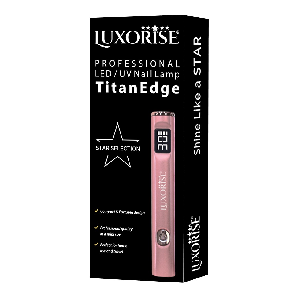 Lampa Unghii UV / LED Titan Edge - LUXORISE, Black - 4 | YEO