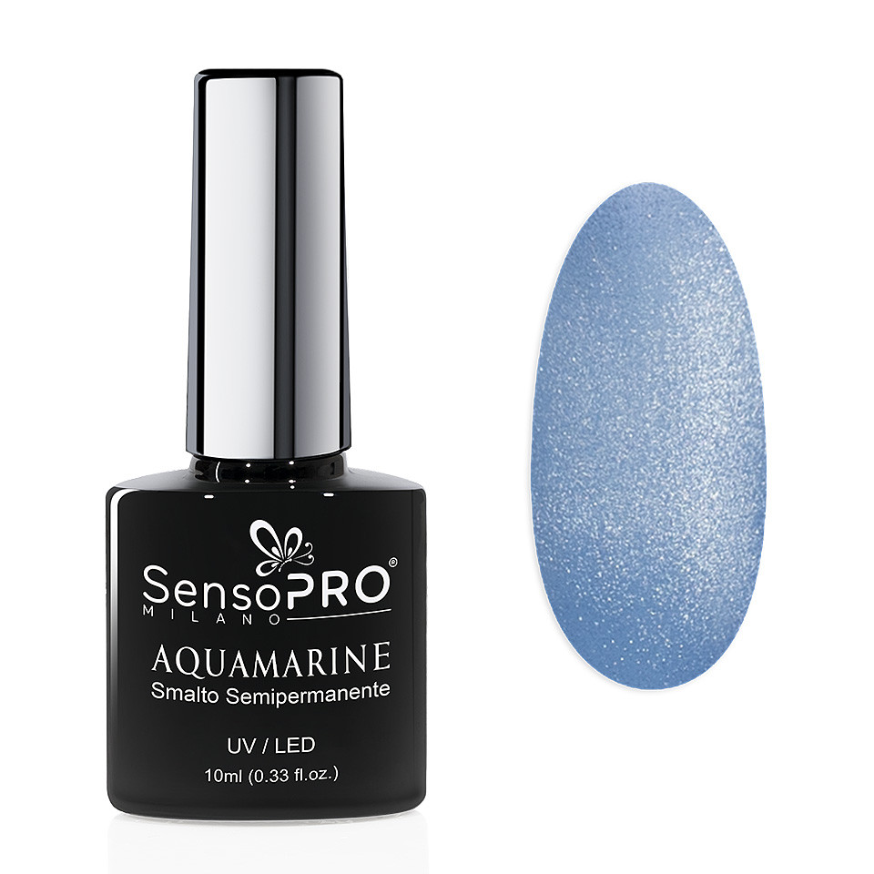 Oja Semipermanenta Aquamarine SensoPRO Milano 10ml, Bay Vibes