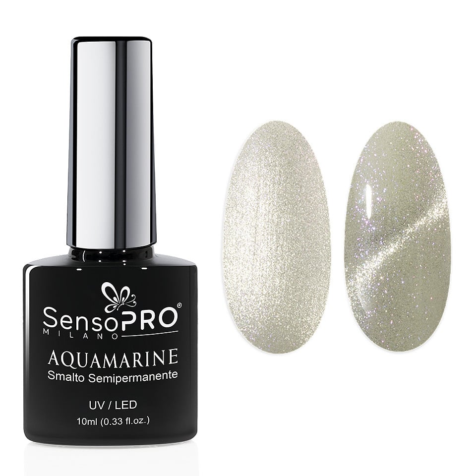 Oja Semipermanenta Aquamarine SensoPRO Milano 10ml, Pearl Opulence - 1 | YEO