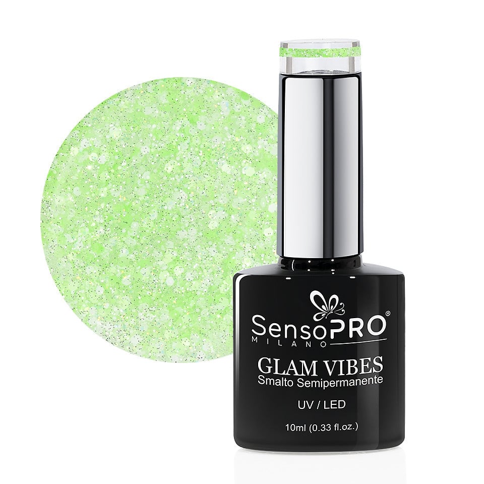 Oja Semipermanenta Glam Vibes SensoPRO Milano 10ml, Kelly Princess #04