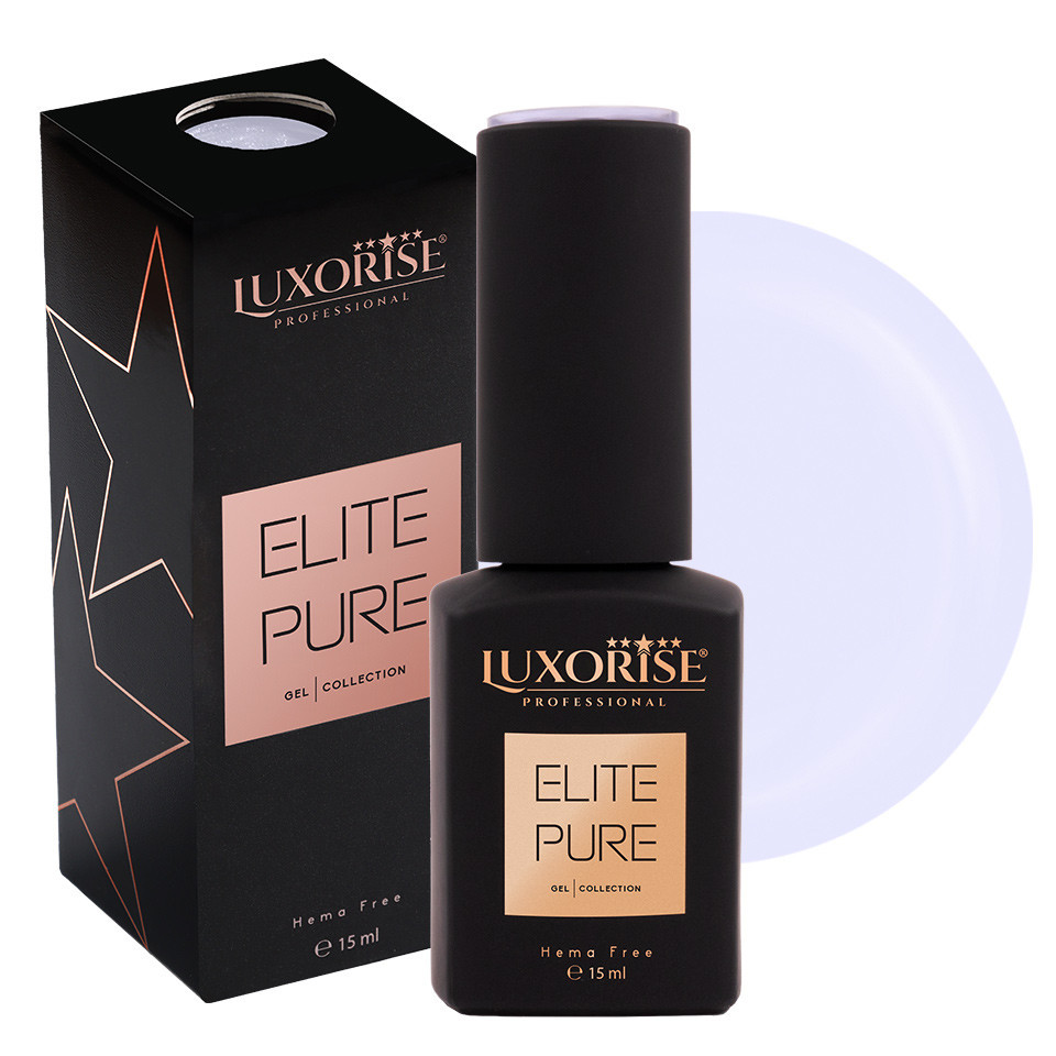 Oja Semipermanenta Hema Free LUXORISE ELITE PURE- Lavish Lilac, 15ml