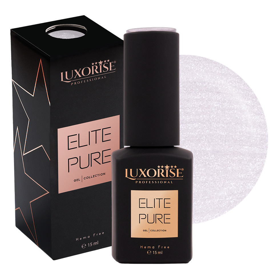 Oja Semipermanenta Hema Free LUXORISE ELITE PURE- Polished Pearl, 15ml