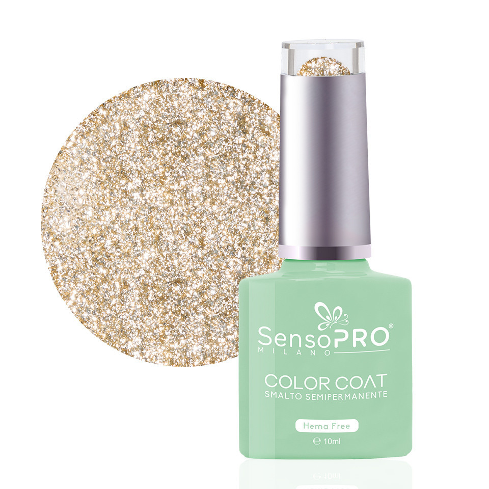 Oja Semipermanenta Hema Free SensoPRO Milano - #87 Gold Brilliance, 10ml