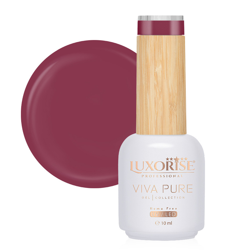 Oja Semipermanenta Hema Free Viva Pure LUXORISE - Autumn Rose 10ml