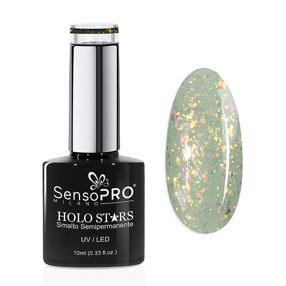 Oja Semipermanenta Holo Stars SensoPRO Milano 10ml, Spicy Sun #25 - 1 | YEO