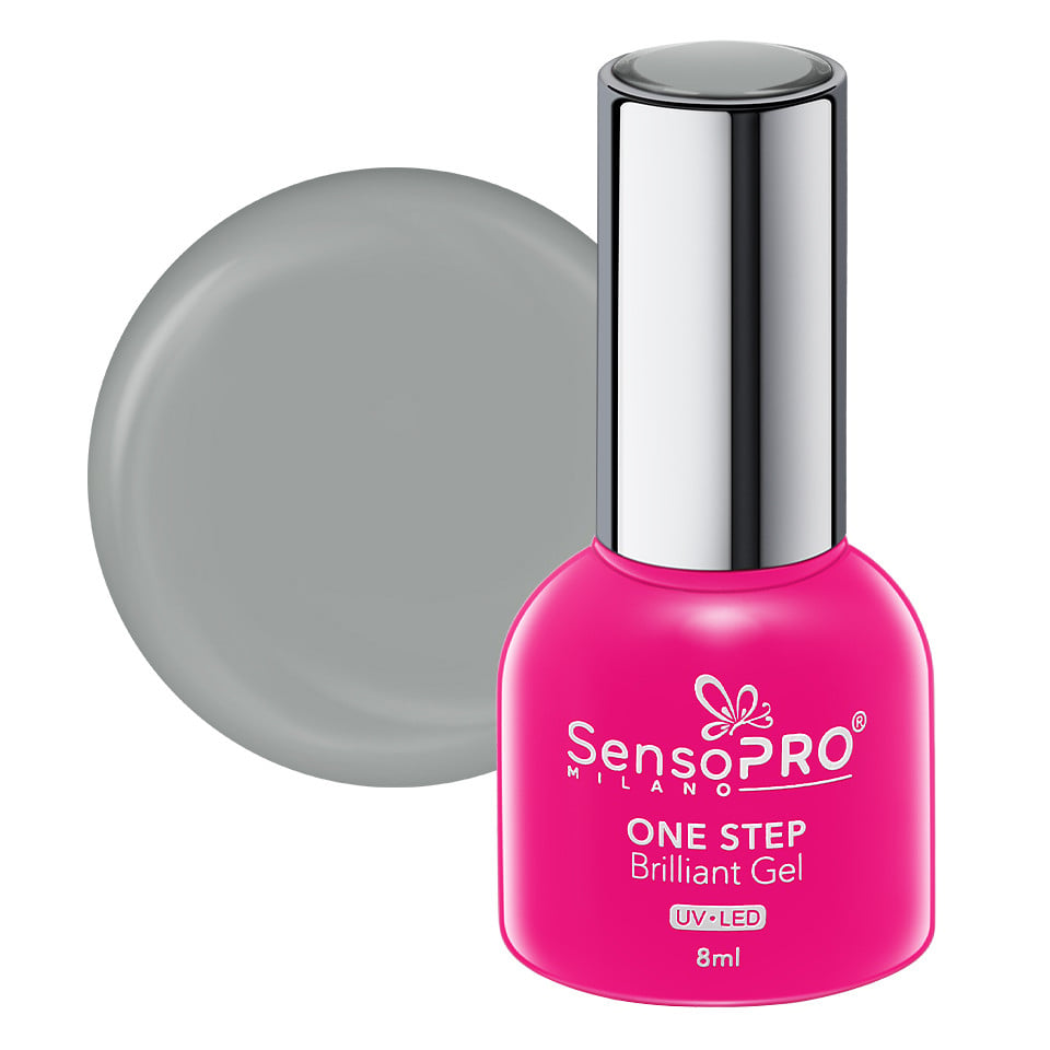 Oja Semipermanenta One Step Brilliant Gel SensoPRO Milano 8ml, First Mirage #18