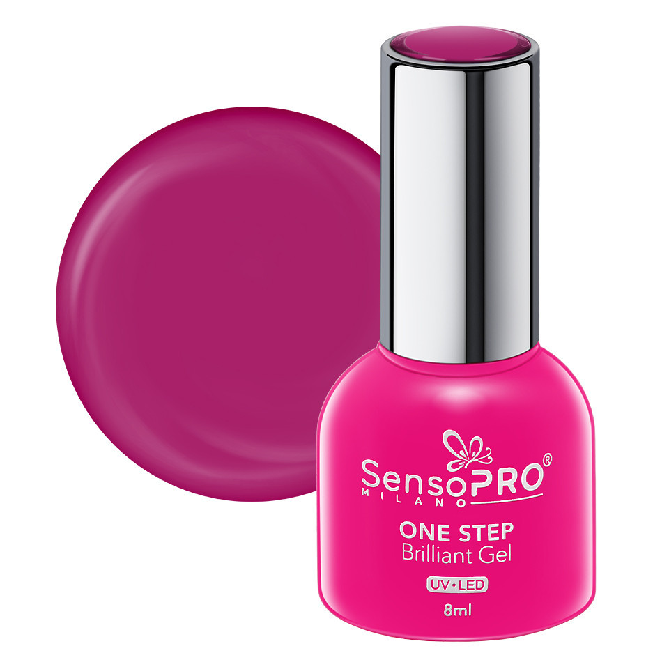 Oja Semipermanenta One Step Brilliant Gel SensoPRO Milano 8ml, Get Rich #14