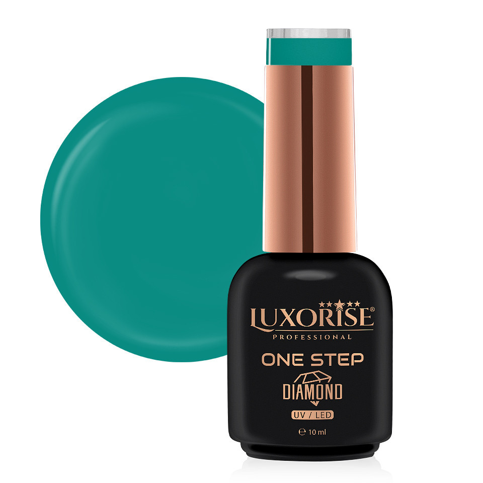 Oja Semipermanenta One Step Diamond Teal Elixir 10ml, LUXORISE