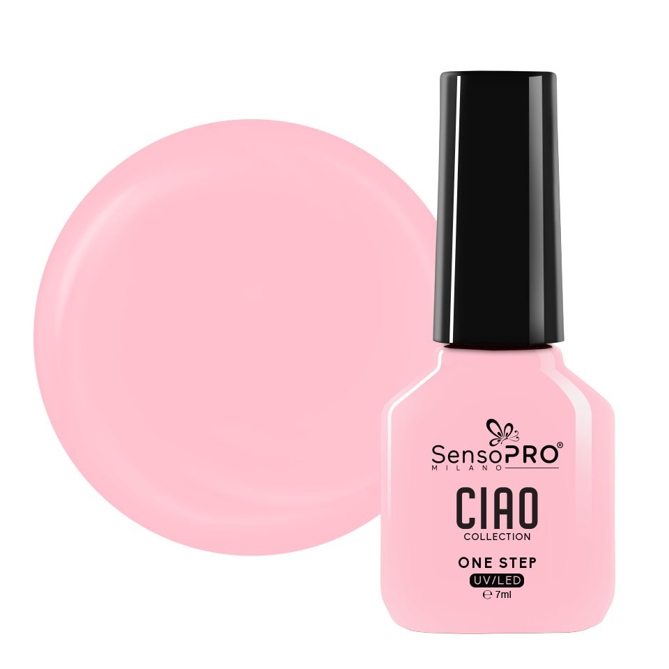 Oja Semipermanenta One Step SensoPRO Milano, CIAO Collection - Bare Blush 7ml