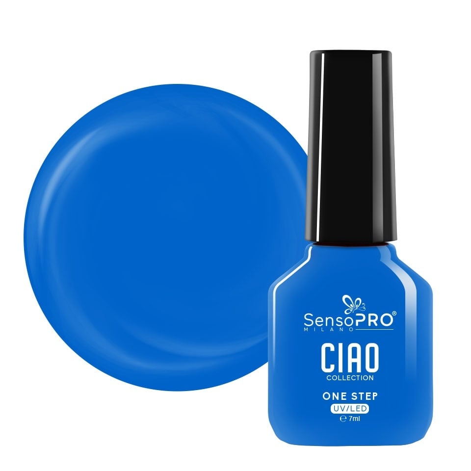 Oja Semipermanenta One Step SensoPRO Milano, CIAO Collection - Deep Azure 7ml