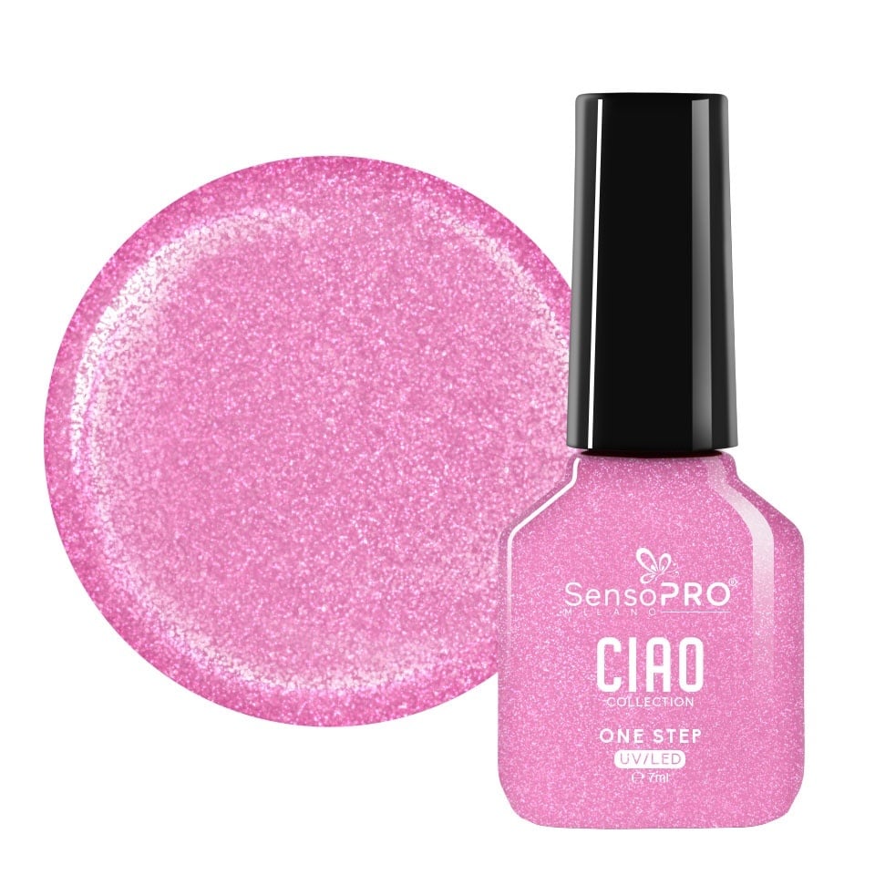 Oja Semipermanenta One Step SensoPRO Milano, CIAO Collection - Precious Rose 7ml