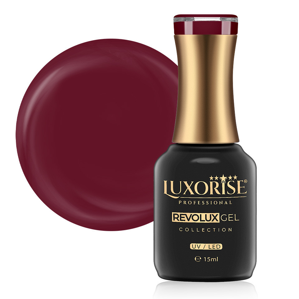 Oja Semipermanenta Revolux LUXORISE, Lonely Wine 15ml