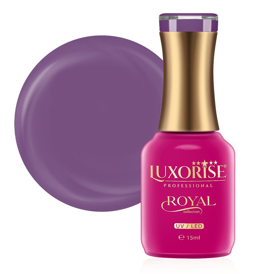 Oja Semipermanenta Royal Collection LUXORISE, Royal Orchid 15ml