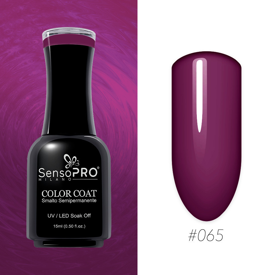 Oja Semipermanenta SensoPRO Milano 15ml, Rasberry Bite #065 - 2 | YEO