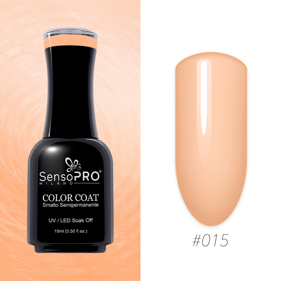 Oja Semipermanenta SensoPRO Milano 15ml, Sun Burst #015 - 2 | YEO