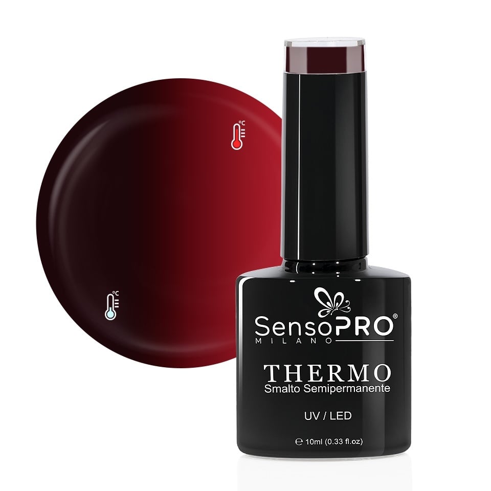 Oja Semipermanenta Termica SensoPRO Milano - Wine Haze 10ml