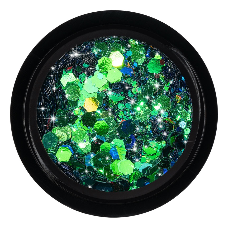 Paiete Unghii LUXORISE Emerald Disco Lights - 1 | YEO