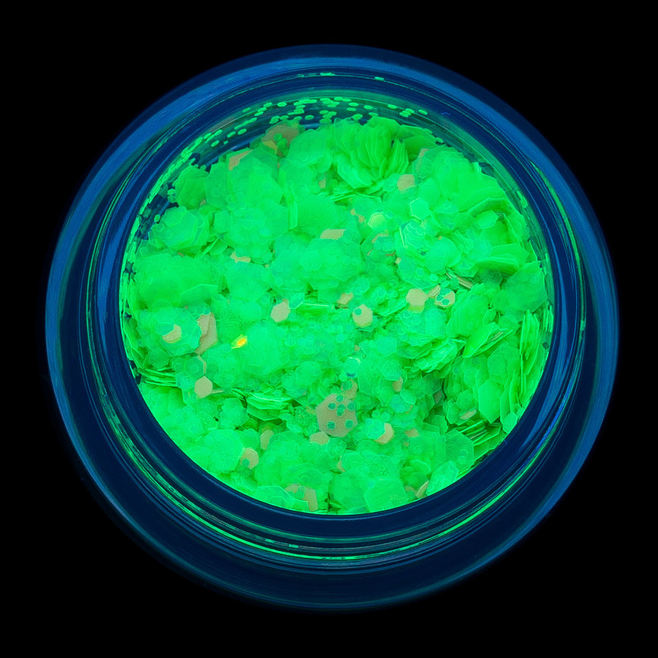 Paiete Unghii Neon Fluorescent LUXORISE, Green - 1 | YEO