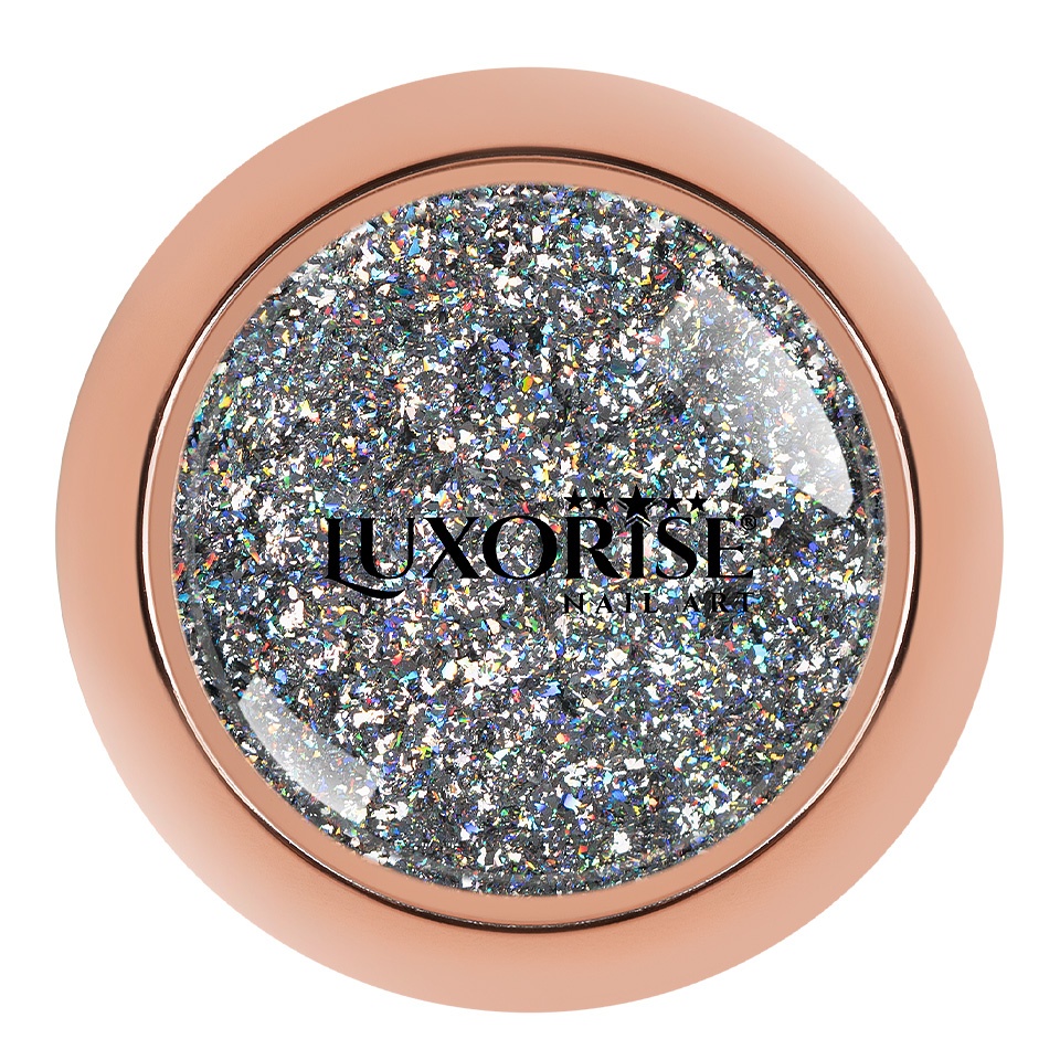 Pigment Unghii Galaxy Dreams LUXORISE, Silver Stardust - 2 | YEO