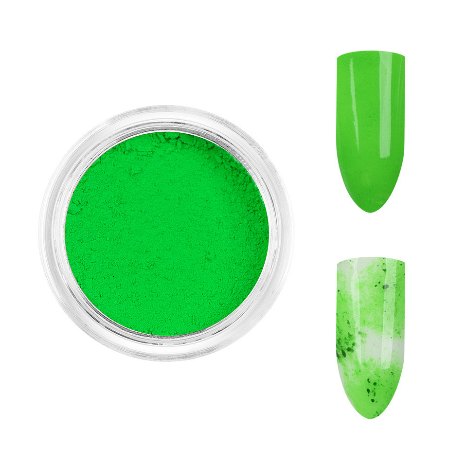 Pigment Unghii Neon LUXORISE, Green - 4 | YEO