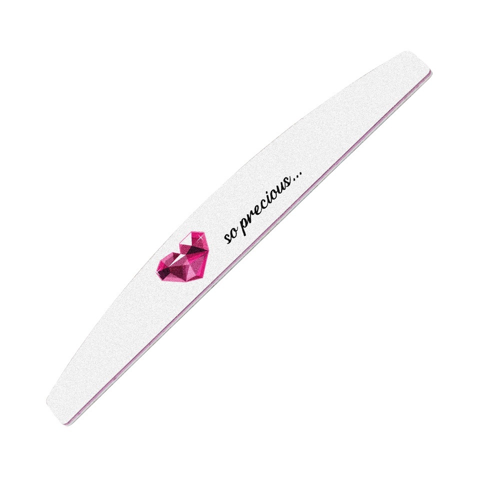 Pila Unghii Semiluna 100/180 SensoPRO Milano - Heart Style #05