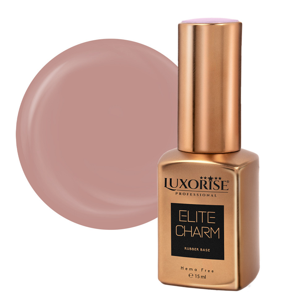 Rubber Base Hema Free LUXORISE ELITE CHARM - Mocha Bliss 15ml