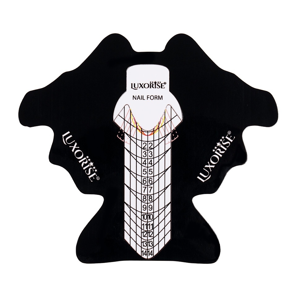 Sabloane constructie unghii LUXORISE, 500 buc - 1 | YEO