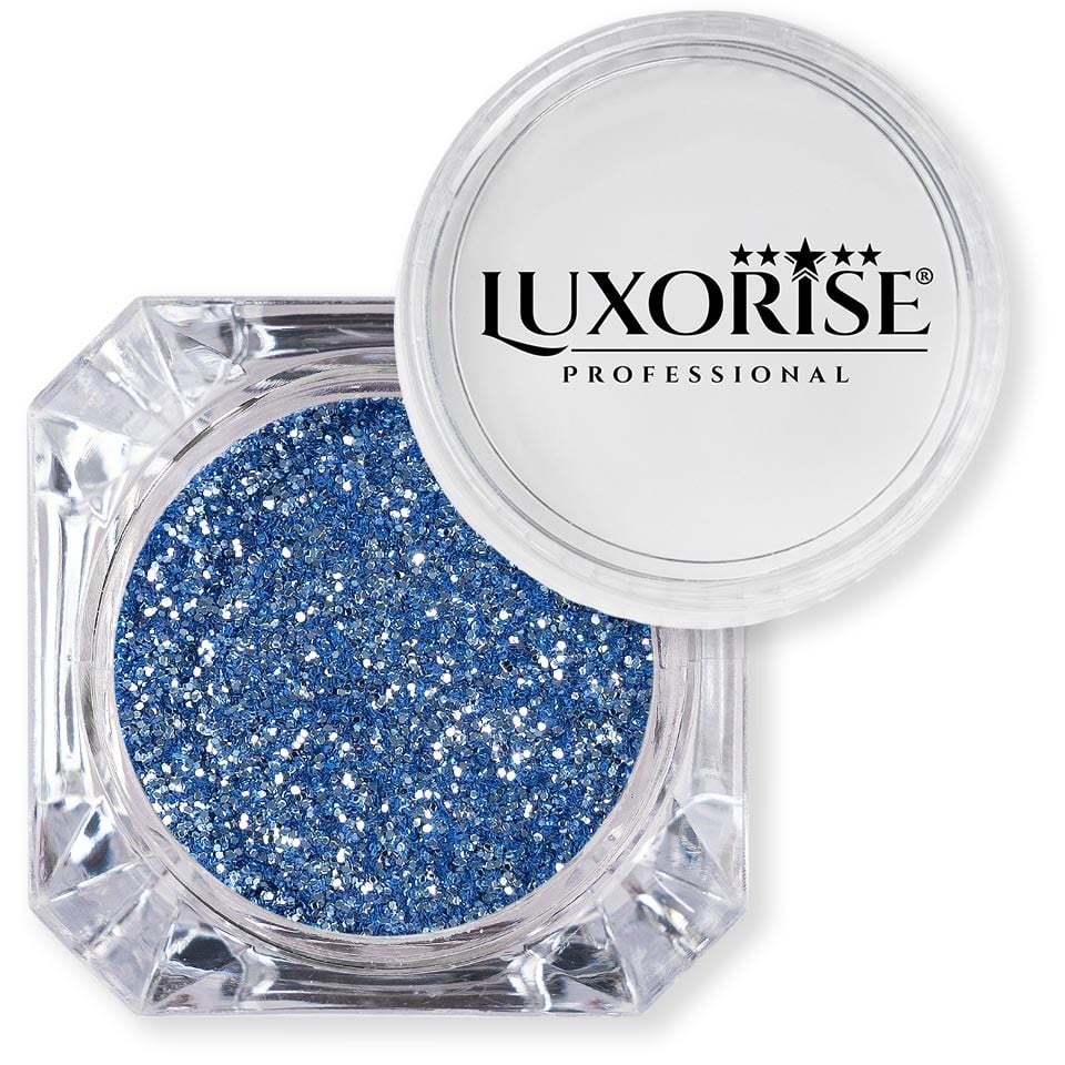 Sclipici Glitter Unghii Pulbere LUXORISE, Azure #13 - 1 | YEO