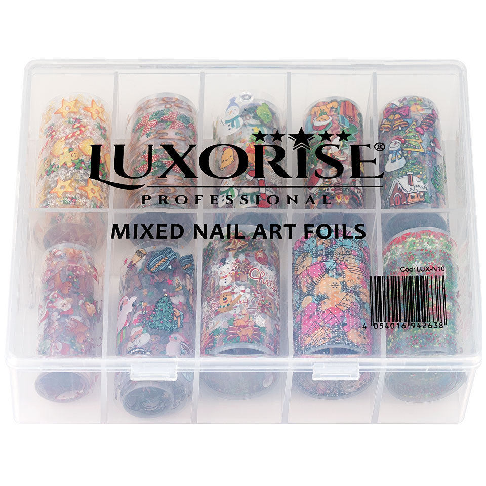 Set Folii Transfer LUXORISE #35 Christmas Colors, 10 buc - 2 | YEO