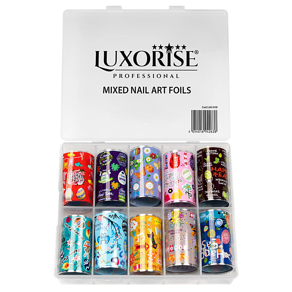 Set Folii Transfer LUXORISE #65 Easter Fun, 10 buc - 1 | YEO