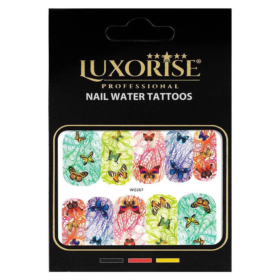 Tatuaj unghii LUXORISE, Butterfly WG267 - 1 | YEO