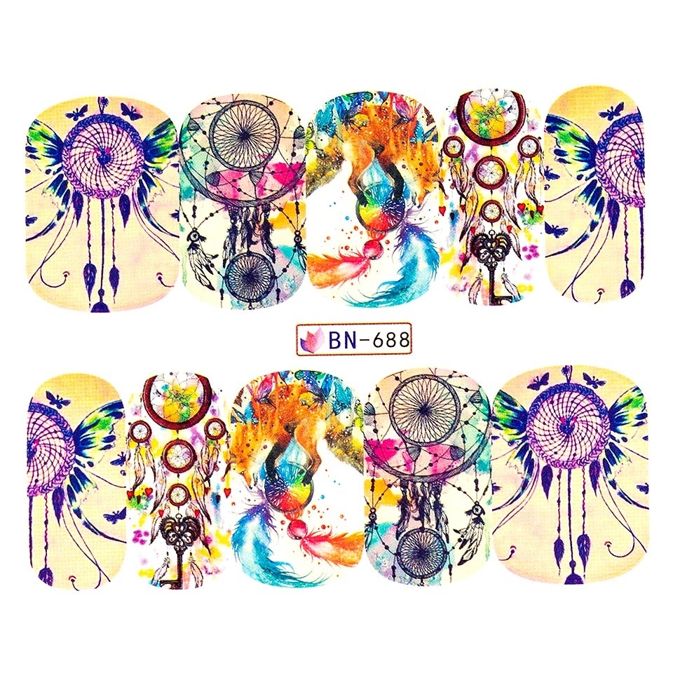 Tatuaj Unghii LUXORISE Dreamcatcher Spin, BN-688