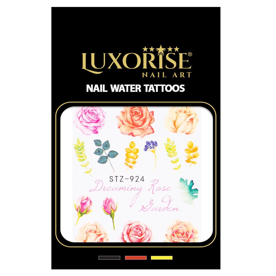 Tatuaj Unghii LUXORISE Flower Forever, STZ-924 - 1 | YEO