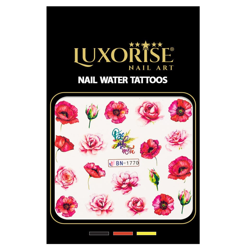 Tatuaj Unghii LUXORISE Flower Shades, BN-1770 - 2 | YEO