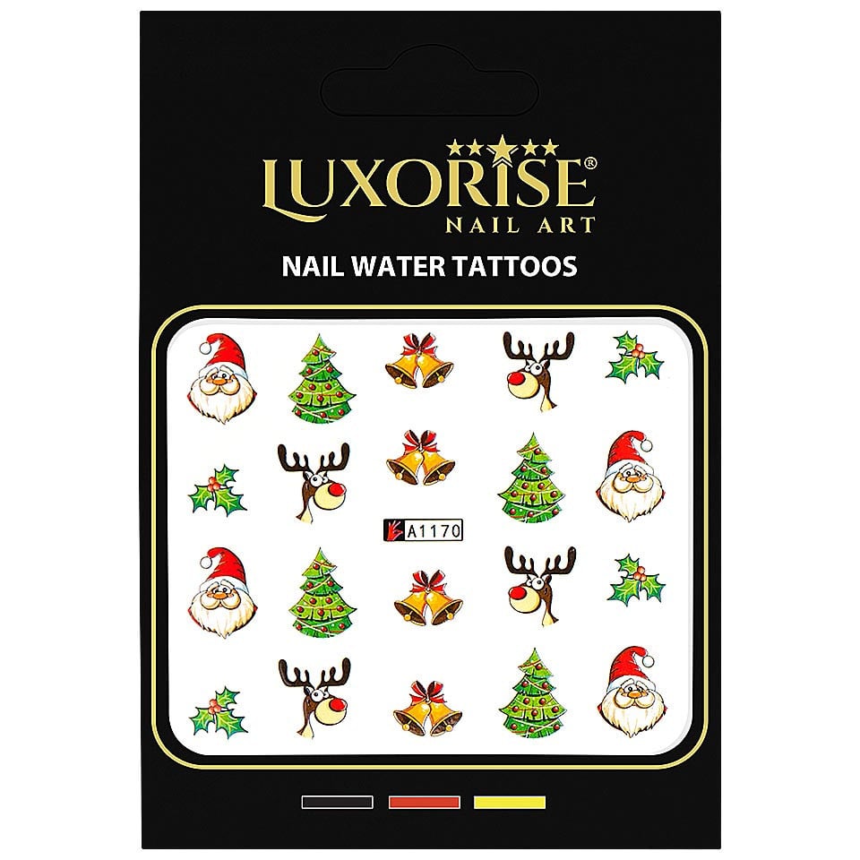 Tatuaj Unghii LUXORISE Holiday Smile, A1170 - 1 | YEO