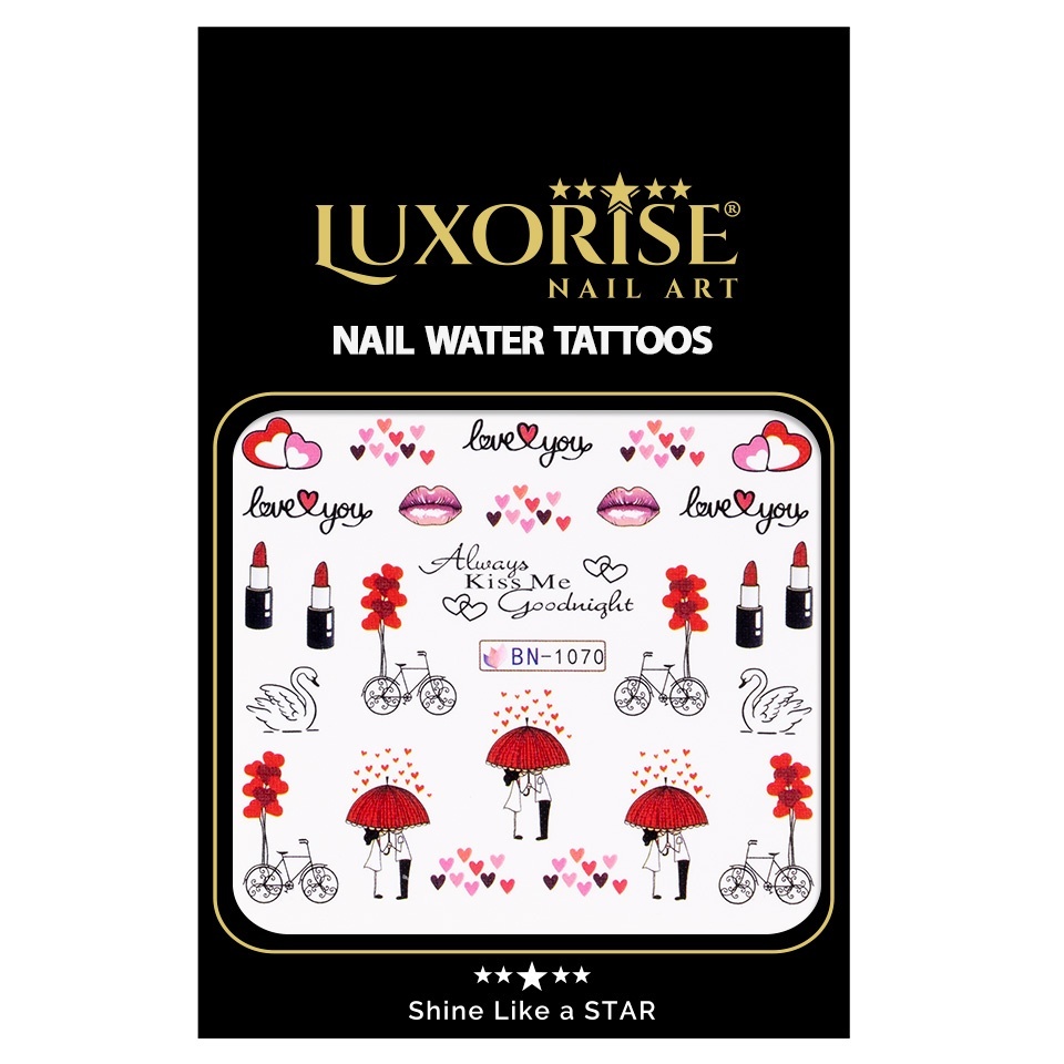 Tatuaj Unghii LUXORISE Love Aniversary, BN-1070 - 1 | YEO