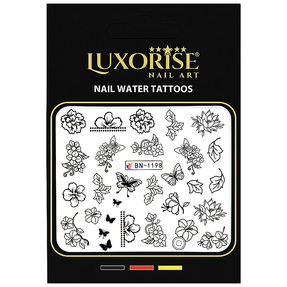 Tatuaj Unghii LUXORISE Simple Games, BN-1198 - 2 | YEO