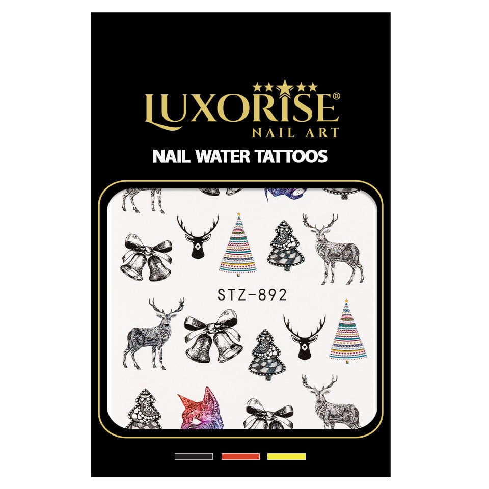 Tatuaj Unghii LUXORISE Simple Holiday Power, STZ-892 - 1 | YEO