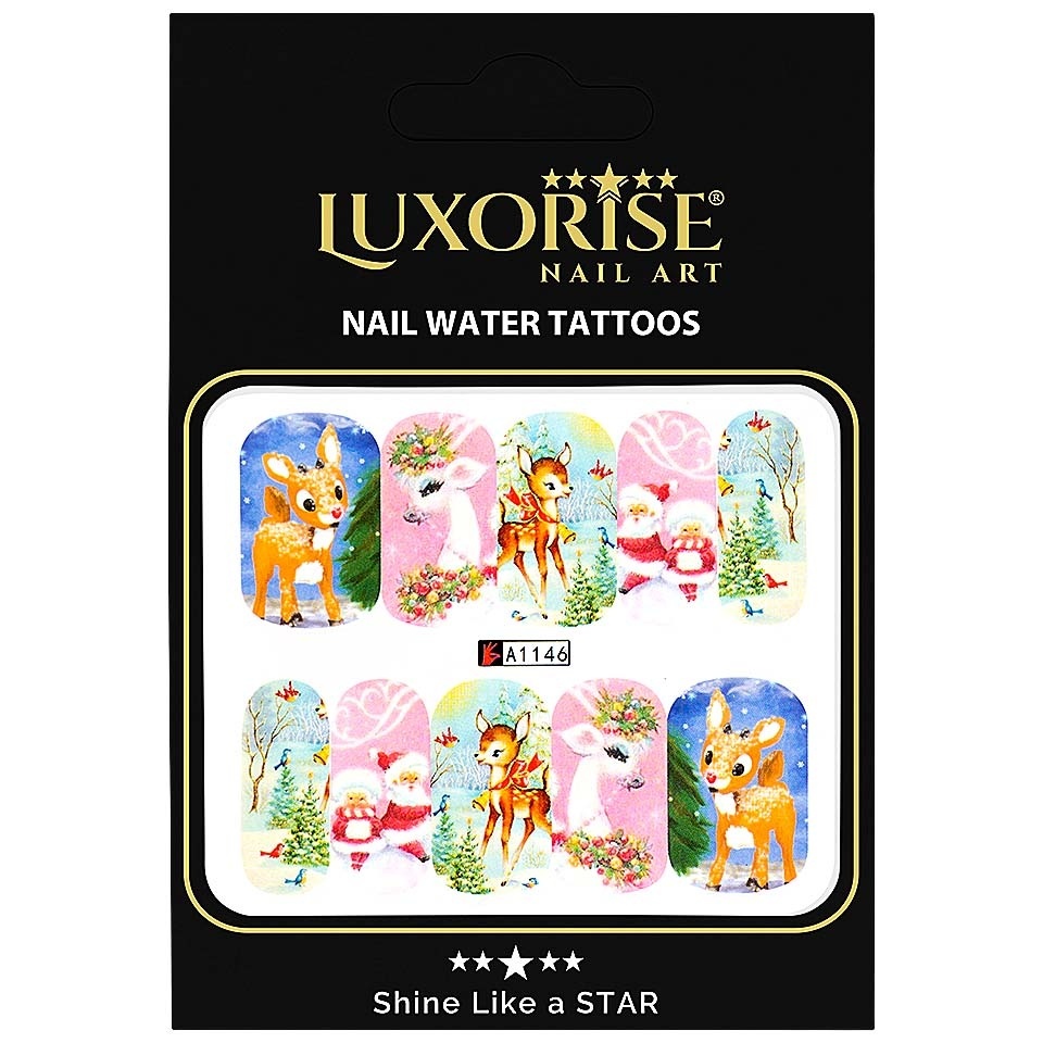 Tatuaj Unghii LUXORISE Winter Cutie, A1146 - 1 | YEO