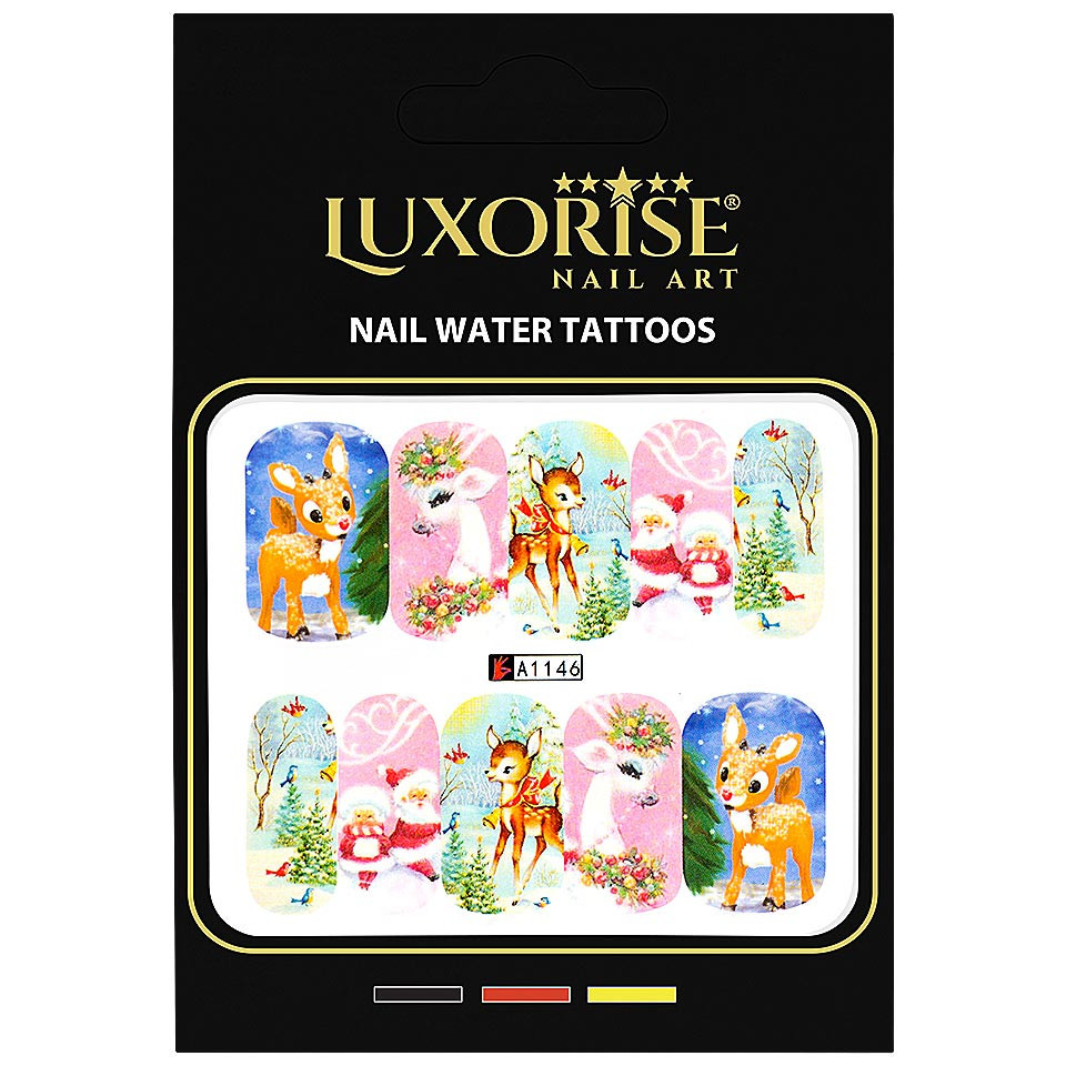 Tatuaj Unghii LUXORISE Winter Cutie, A1146 - 1 | YEO