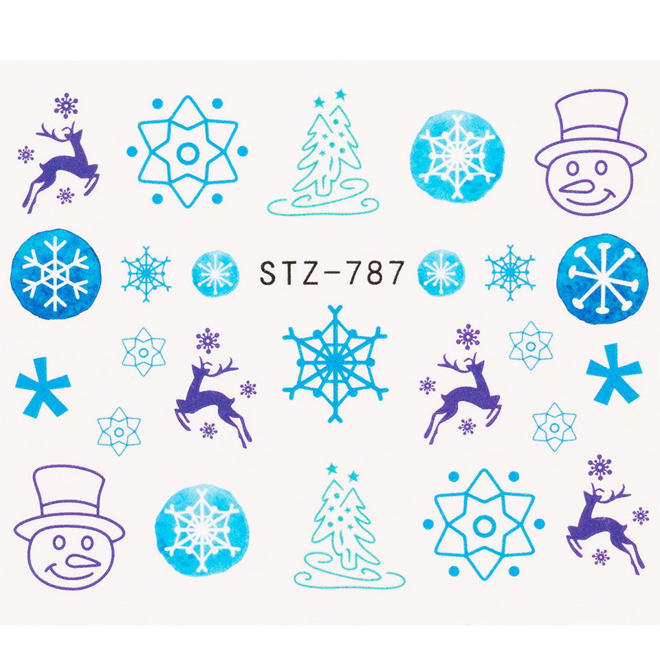 Tatuaj Unghii LUXORISE Winter Road, STZ-787 - 1 | YEO