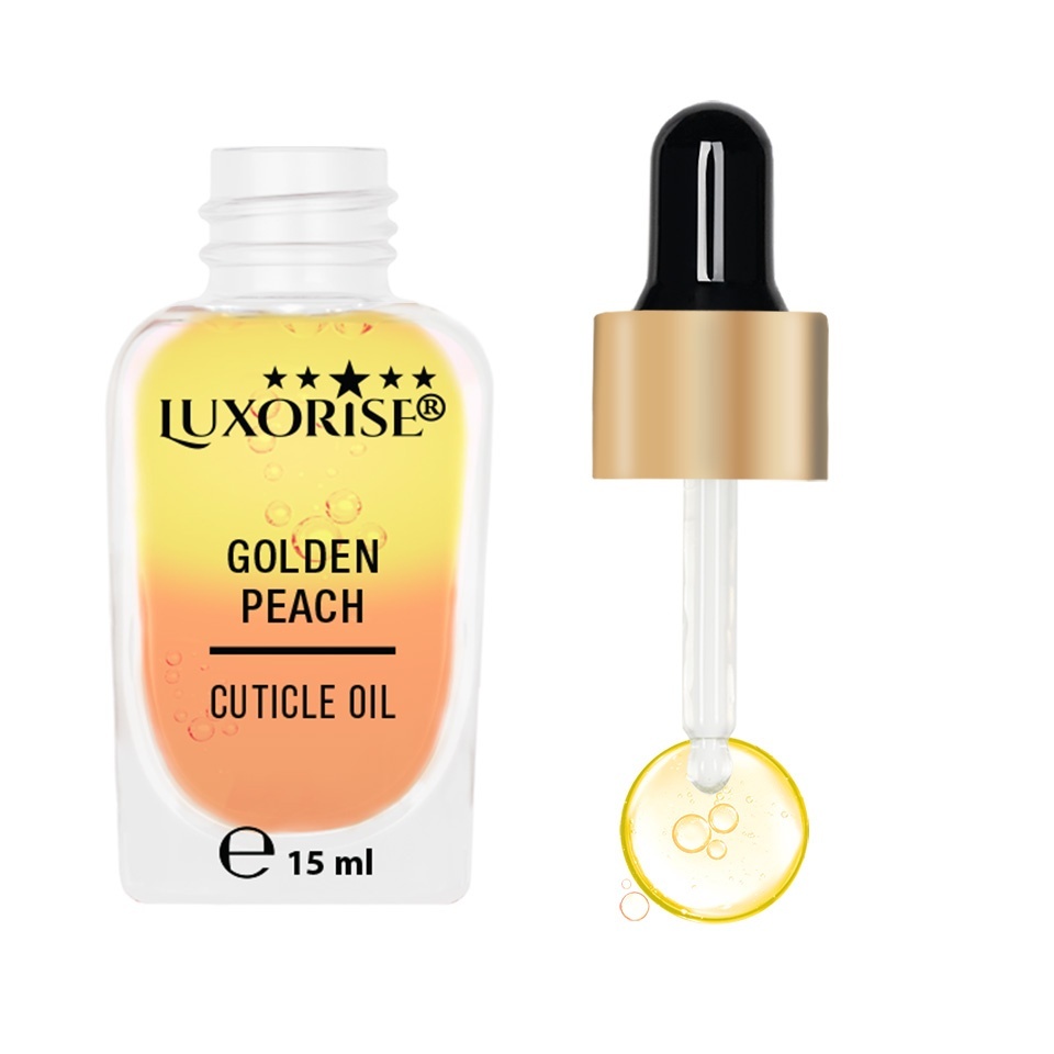 Ulei cuticule Golden Peach - LUXORISE,15ml - 1 | YEO