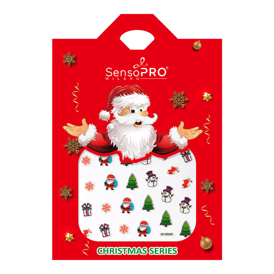 Abtibild Unghii SensoPRO Milano Christmas Wonderland Edition, QY-SD007 - 1 | YEO